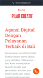 Mobile Screenshot of pilarkreatif.com
